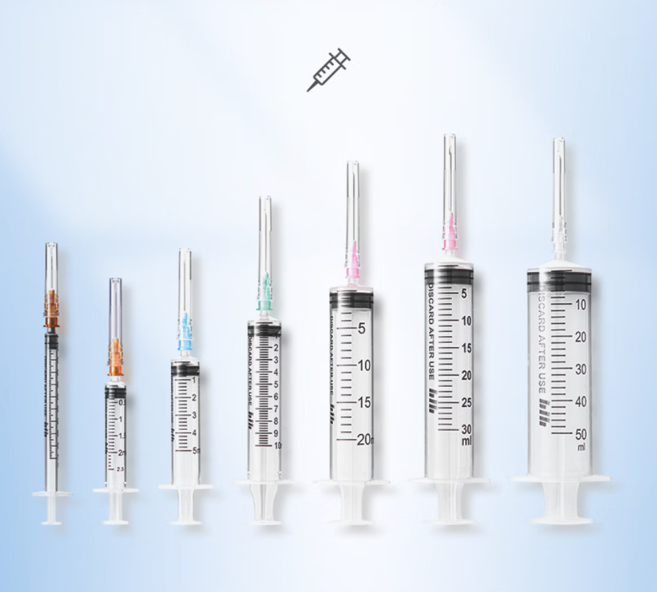 一次性使用无菌注射器带针